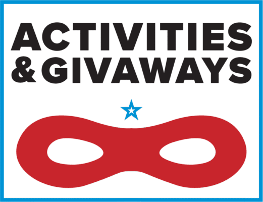 UPSTATE NEW YORK COMIC CON giveaways